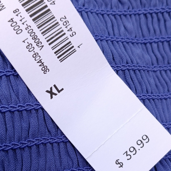 NWT Old Navy sleeveless ruffle neckline and sleeves size XL - Picture 7 of 8